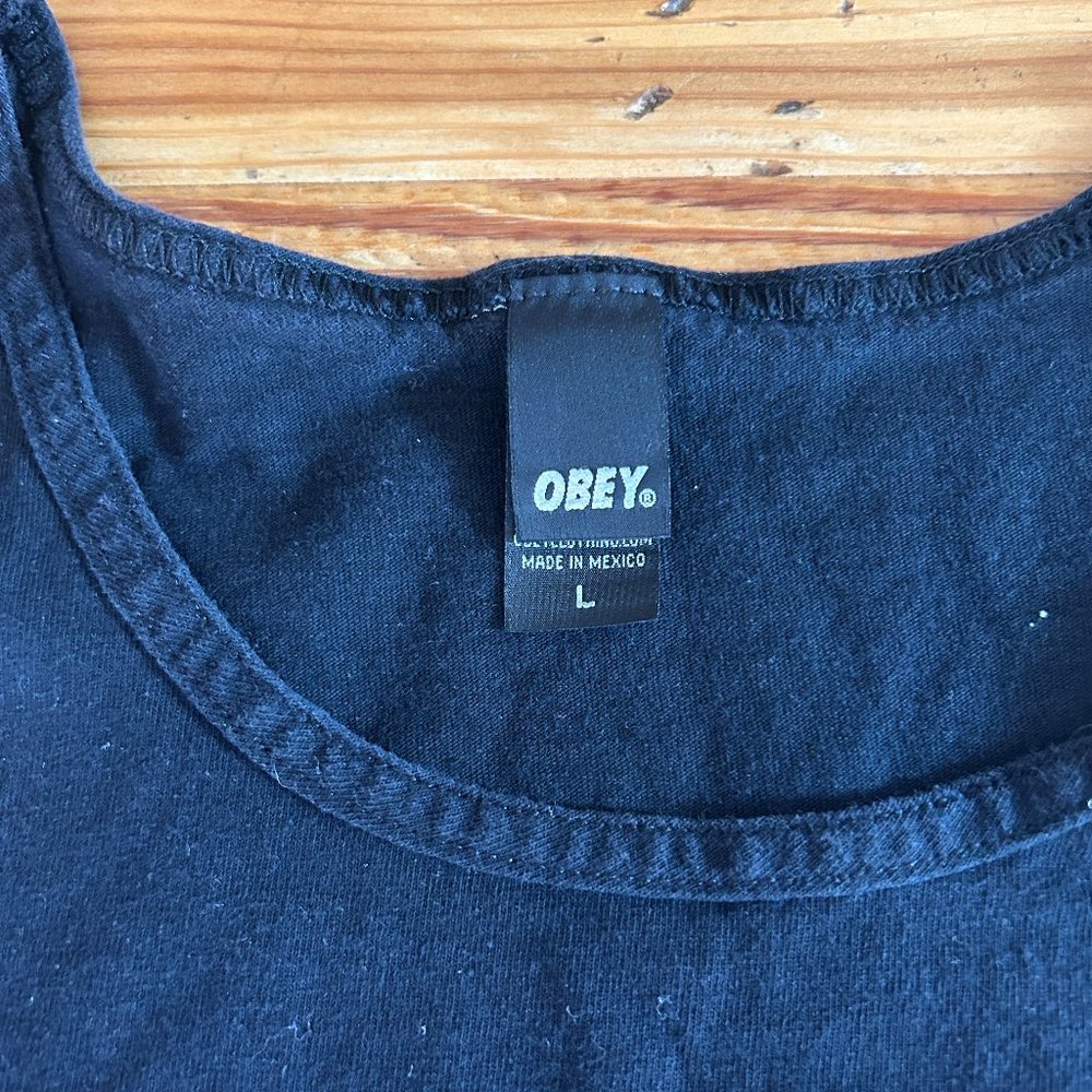 OBEY tank top size Large